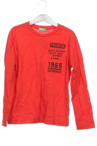 Kinder Shirt United Colors Of Benetton, Größe 6-7y/ 122-128 cm, Farbe Rot, Preis 9,99 €