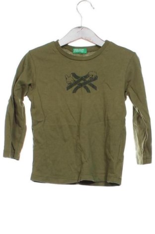 Detská blúzka  United Colors Of Benetton, Veľkosť 18-24m/ 86-98 cm, Farba Zelená, Cena  10,00 €