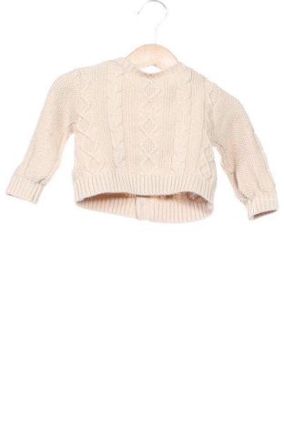 Dziecięcy kardigan Boboli, Rozmiar 2-3m/ 56-62 cm, Kolor Beżowy, Cena 37,51 zł