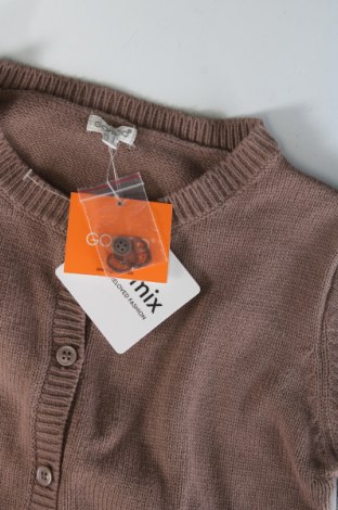Dziecięcy kardigan Gocco, Rozmiar 7-8y/ 128-134 cm, Kolor Brązowy, Cena 140,99 zł