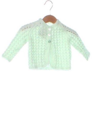 Dziecięcy kardigan Unbranded, Rozmiar 2-3m/ 56-62 cm, Kolor Zielony, Cena 34,00 zł