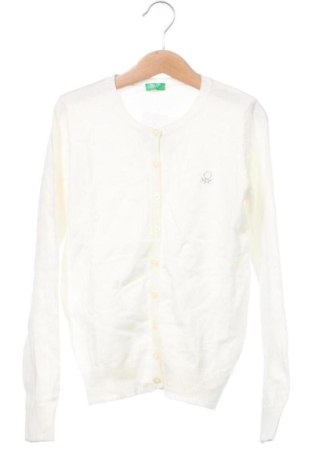 Dziecięcy kardigan United Colors Of Benetton, Rozmiar 8-9y/ 134-140 cm, Kolor Biały, Cena 31,99 zł