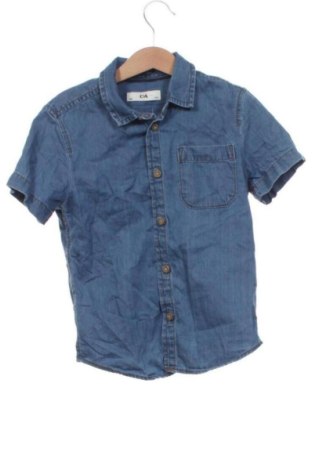 Kinderhemd C&A, Größe 5-6y/ 116-122 cm, Farbe Blau, Preis € 4,99