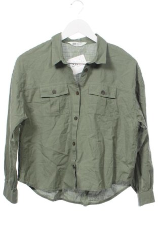 Detská košeľa  H&M, Veľkosť 11-12y/ 152-158 cm, Farba Zelená, Cena  4,95 €