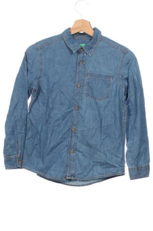 Kinderhemd United Colors Of Benetton, Größe 8-9y/ 134-140 cm, Farbe Blau, Preis € 14,99
