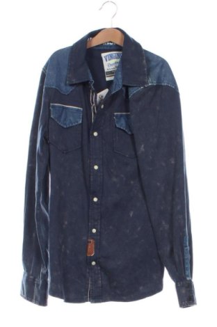 Kinderhemd Vingino, Größe 13-14y/ 164-168 cm, Farbe Blau, Preis € 30,60