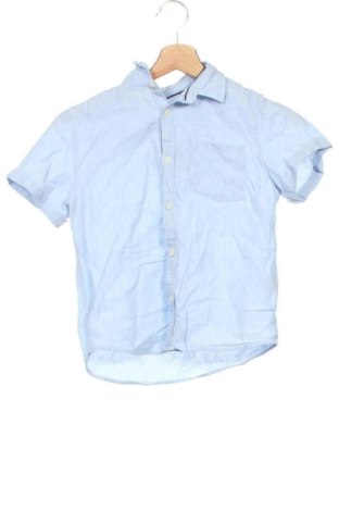Kinderhemd Zara, Größe 6-7y/ 122-128 cm, Farbe Blau, Preis 6,00 €