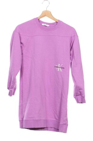 Dziecięca sukienka Calvin Klein Jeans, Rozmiar 10-11y/ 146-152 cm, Kolor Fioletowy, Cena 112,53 zł