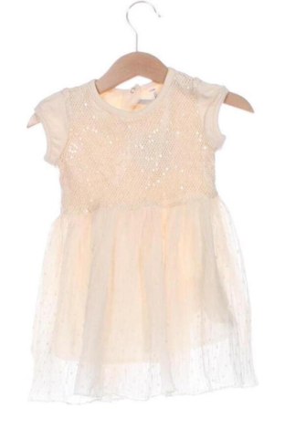 Dziecięca sukienka Coccodrillo, Rozmiar 9-12m/ 74-80 cm, Kolor Beżowy, Cena 20,04 zł