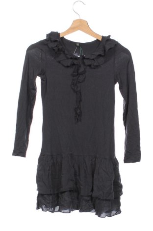 Dziecięca sukienka United Colors Of Benetton, Rozmiar 8-9y/ 134-140 cm, Kolor Szary, Cena 83,99 zł