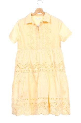 Dziecięca sukienka Zara, Rozmiar 13-14y/ 164-168 cm, Kolor Żółty, Cena 54,48 zł