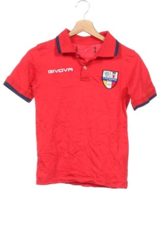 Детска тениска Givova, Размер 6-7y/ 122-128 см, Цвят Червен, Цена 5,62 €