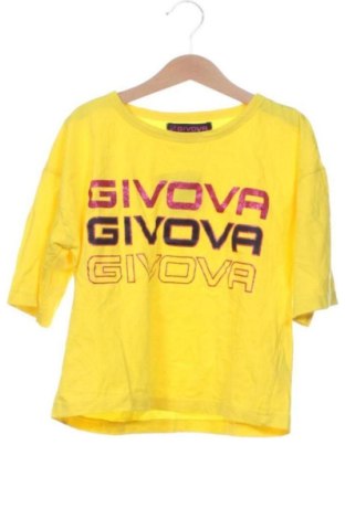 Tricou pentru copii Givova, Mărime 9-10y/ 140-146 cm, Culoare Galben, Preț 27,99 Lei