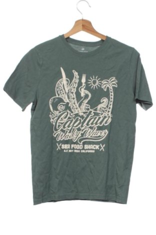 Detské tričko H&M, Veľkosť 12-13y/ 158-164 cm, Farba Zelená, Cena  4,95 €