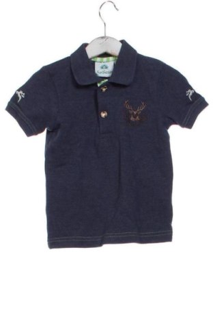 Dziecięcy T-shirt Isar-Trachten, Rozmiar 18-24m/ 86-98 cm, Kolor Niebieski, Cena 32,15 zł