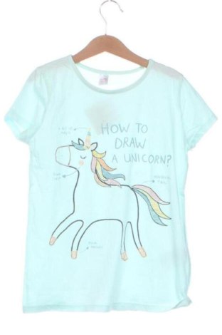 Παιδικό μπλουζάκι LC Waikiki, Μέγεθος 8-9y/ 134-140 εκ., Χρώμα Πράσινο, Τιμή 5,00 €