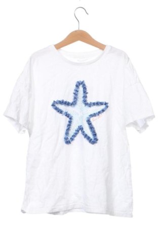 Kinder T-Shirt Mango, Größe 12-13y/ 158-164 cm, Farbe Weiß, Preis € 4,99