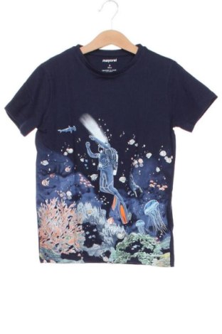 Tricou pentru copii Mayoral, Mărime 7-8y/ 128-134 cm, Culoare Albastru, Preț 42,67 Lei