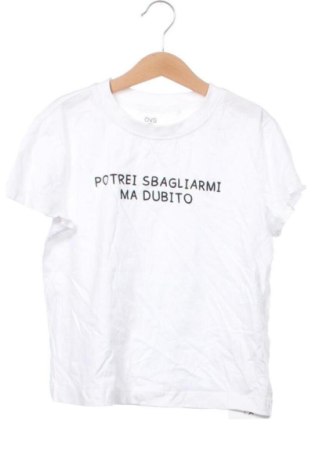 Dziecięcy T-shirt OVS, Rozmiar 11-12y/ 152-158 cm, Kolor Biały, Cena 22,99 zł