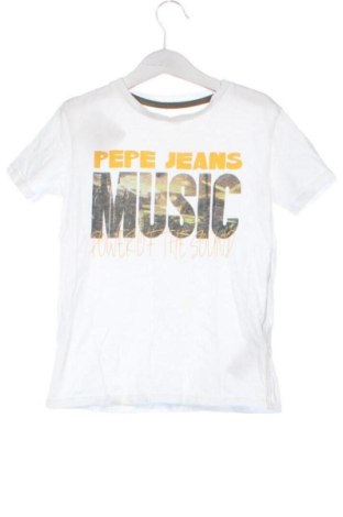Παιδικό μπλουζάκι Pepe Jeans, Μέγεθος 6-7y/ 122-128 εκ., Χρώμα Λευκό, Τιμή 10,00 €
