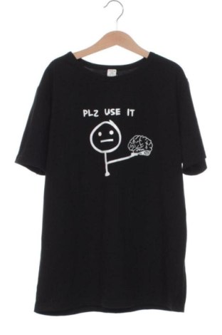 Tricou pentru copii SHEIN, Mărime 13-14y/ 164-168 cm, Culoare Negru, Preț 18,99 Lei