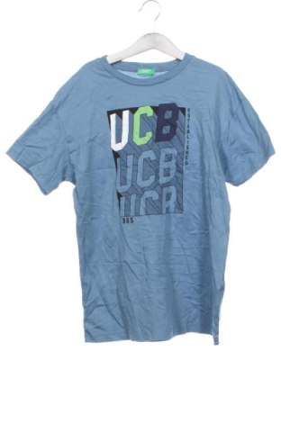 Детска тениска United Colors Of Benetton, Размер 13-14y/ 164-168 см, Цвят Син, Цена 6,13 €