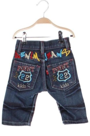 Dětské džíny  Unbranded, Velikost 6-9m/ 68-74 cm, Barva Modrá, Cena  142,00 Kč