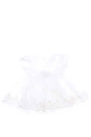 Dětské šaty  Unbranded, Velikost 3-6m/ 62-68 cm, Barva Bílá, Cena  340,00 Kč