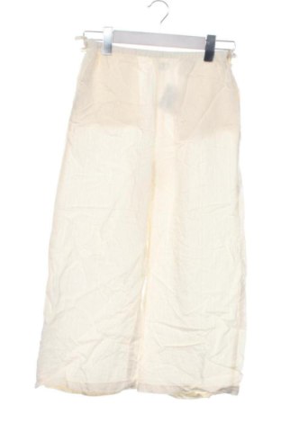 Dziecięce spodnie H&M, Rozmiar 11-12y/ 152-158 cm, Kolor ecru, Cena 28,99 zł