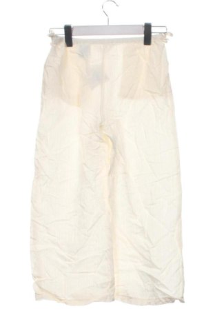 Dziecięce spodnie H&M, Rozmiar 11-12y/ 152-158 cm, Kolor ecru, Cena 28,99 zł