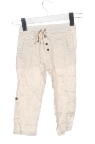 Dětské kalhoty  Zara, Velikost 18-24m/ 86-98 cm, Barva Béžová, Cena  219,00 Kč