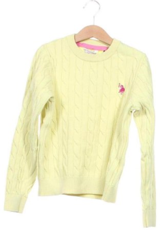 Gyerek pulóver U.S. Polo Assn., Méret 10-11y / 146-152 cm, Szín Zöld, Ár 8 779 Ft