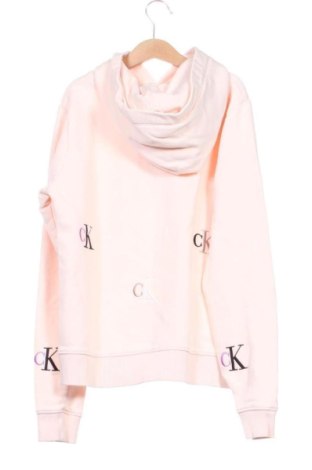Detská mikina  Calvin Klein Jeans, Veľkosť 12-13y/ 158-164 cm, Farba Ružová, Cena  25,00 €