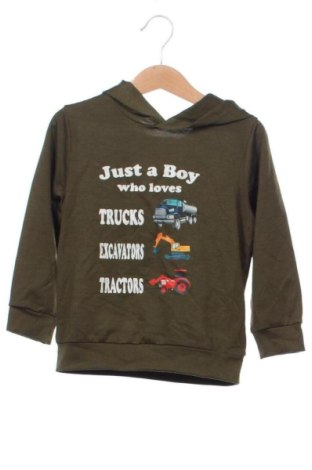 Παιδικό φούτερ Unbranded, Μέγεθος 2-3m/ 56-62 εκ., Χρώμα Πράσινο, Τιμή 13,99 €