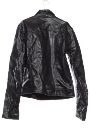 Dziecięca skórzana kurtka H&M, Rozmiar 13-14y/ 164-168 cm, Kolor Czarny, Cena 66,99 zł