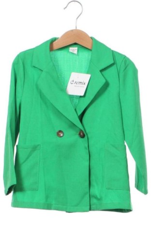 Dziecięcy żakiet SHEIN, Rozmiar 3-4y/ 104-110 cm, Kolor Zielony, Cena 78,99 zł