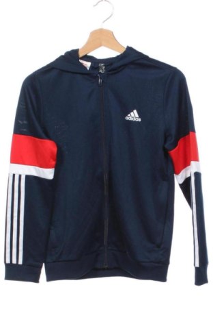Kinder Sportoberteil Adidas, Größe 11-12y/ 152-158 cm, Farbe Blau, Preis 20,99 €