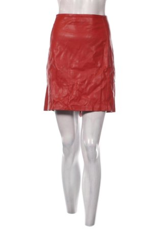 Кожена пола Kiabi, Размер XL, Цвят Червен, Цена 10,22 €