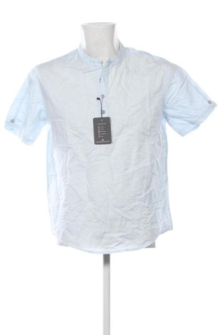Herren Shirt Revers, Größe XL, Farbe Blau, Preis 20,99 €