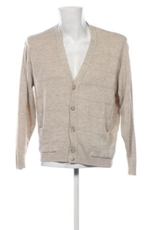 Herren Strickjacke Marks & Spencer, Größe M, Farbe Beige, Preis € 12,07