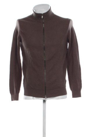Męski kardigan Massimo Dutti, Rozmiar M, Kolor Brązowy, Cena 166,99 zł