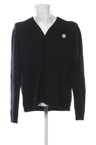 Ανδρική ζακέτα Wood Wood, Μέγεθος XXL, Χρώμα Μαύρο, Τιμή 70,13 €