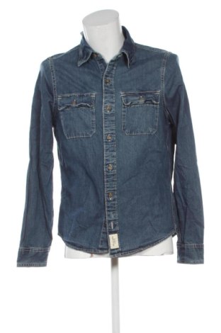 Cămașă de bărbați Abercrombie & Fitch, Mărime M, Culoare Albastru, Preț 107,99 Lei