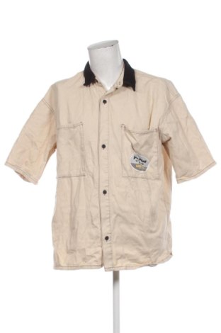 Pánská košile  Bershka, Velikost L, Barva Béžová, Cena  309,00 Kč