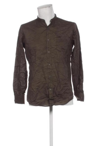 Ανδρικό πουκάμισο Cotton&silk, Μέγεθος L, Χρώμα Πράσινο, Τιμή 17,99 €