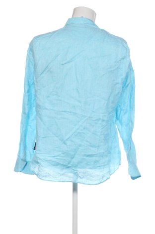 Męska koszula Emporio Armani, Rozmiar XL, Kolor Niebieski, Cena 401,99 zł