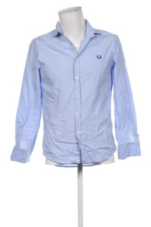 Cămașă de bărbați Fred Perry, Mărime M, Culoare Albastru, Preț 153,99 Lei