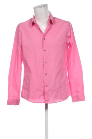 Мъжка риза H&M, Размер L, Цвят Розов, Цена 15,00 €