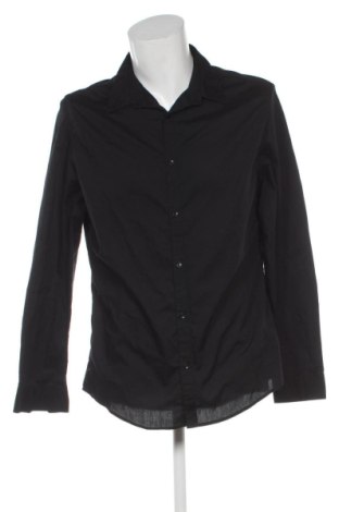 Ανδρικό πουκάμισο H&M, Μέγεθος L, Χρώμα Μαύρο, Τιμή 17,99 €