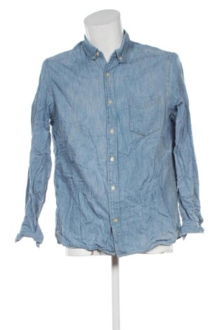 Męska koszula H&M L.O.G.G., Rozmiar L, Kolor Niebieski, Cena 42,99 zł